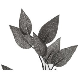 LIŚĆ GAŁĄZKA POTRÓJNA KOLOR CZARNY 60 CM