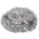 Łańcuch choinkowy fluorestencyjny srebrny fi 15 cm x 3 m