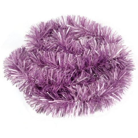 Luksusowy Różowy Łańcuch Choinkowy GC o szerokości 7cm i długości 2m, Goliat