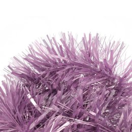 Luksusowy Różowy Łańcuch Choinkowy GC o szerokości 7cm i długości 2m, Goliat