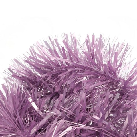 Luksusowy Różowy Łańcuch Choinkowy GC o szerokości 7cm i długości 2m, Goliat