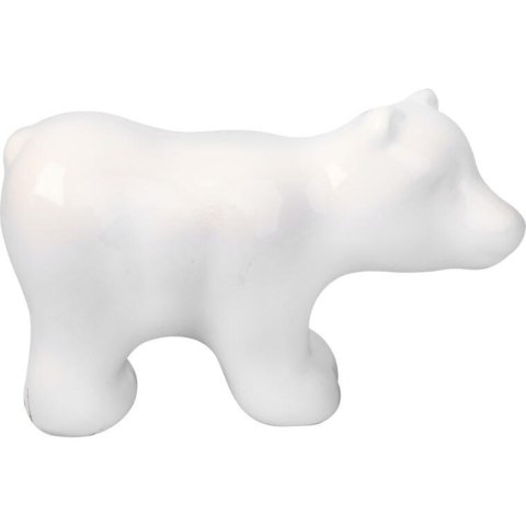 NIEDŹWIEDŹ FIGURKA CERAMICZNA 13CM