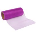 Organza Dekoracyjna Fioletowa, Szerokość 12 cm, Długość 9m