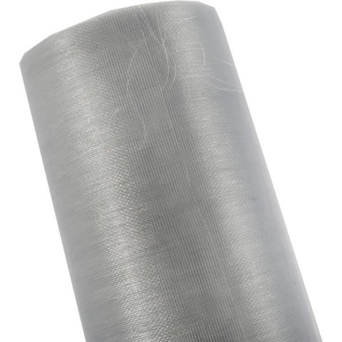 Organza Dekoracyjna Srebrna nr 1 - do Choinki, Girland, Stołu, Kompozycji Florystycznych, Szer. 12 cm, dł. 9m