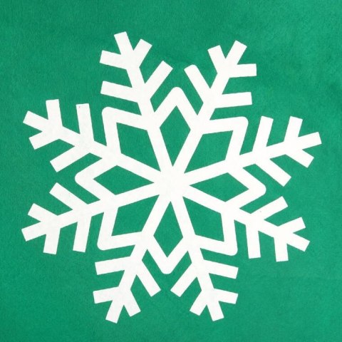 Ozdoba Osłona Dywanik Mata na Stojak pod Choinkę ZIELONA