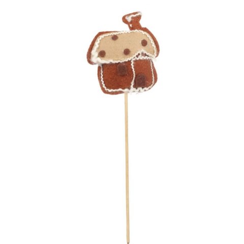 Pik CHATKA PIERNIKOWA filcowa w kolorze brązowym