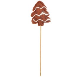 Pik CHOINKA PIERNIKOWA filcowa w kolorze brązowym