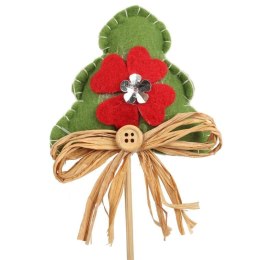 Pik CHOINKA filcowa w kolorze zielonym