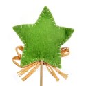 Pik GWIAZDA filcowa w kolorze zielonym