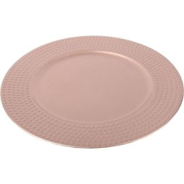 Podtalerz Dekoracyjny Kwadraciki Różowy 33cm - Akcesorium na Przyjęcia i Święta
