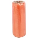 Pomarańczowa Organza do Dekoracji Florystycznych i Świątecznych, 12 cm x 9 m