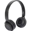 SŁUCHAWKI BEZPRZEWODOWE SKŁADANE NAUSZNE KOLOR CZARNY