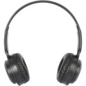 SŁUCHAWKI BEZPRZEWODOWE SKŁADANE NAUSZNE KOLOR CZARNY