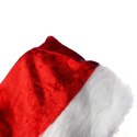 STRÓJ ŚNIEŻYNKI SUKIENKA I CZAPKA WELUROWA OBSZYTA FUTERKIEM
