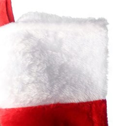 Skarpeta na prezenty 40 cm czerwona