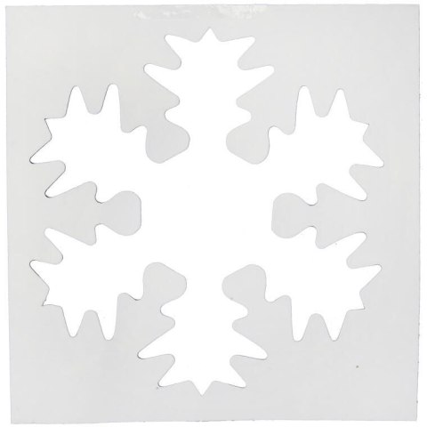 Szablon na okno papierowy duży 5 obrazów