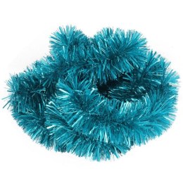 Turkusowy Łańcuch Choinkowy Lux Goliat - 7cm x 2m Metalo-foliowy