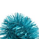 Turkusowy Łańcuch Choinkowy Lux Goliat - 7cm x 2m Metalo-foliowy