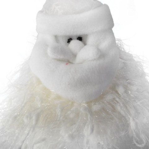 Zawieszka Choinkowa Biały Mikołaj o Wysokości 35 cm.