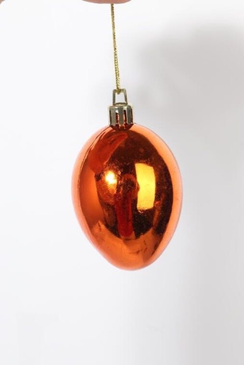 Zestaw 50 Luksusowych Bombek Plastikowych w Kolorze Brązowym różnej wielkości.