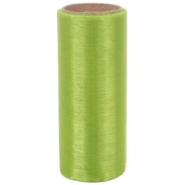 Zielona Organza do Dekoracji o Szerokości 12 cm i Długości 9 m