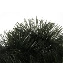 Zielony łańcuch choinkowy GOLIAT, średnica 10 cm, długość 2,8 m, ciemno zielony, polski produkt.