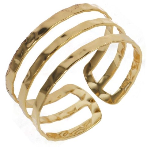 Złote Obrączki Dekoracyjne na Serwetki - Elegancka Aranżacja Stołu Nr 2