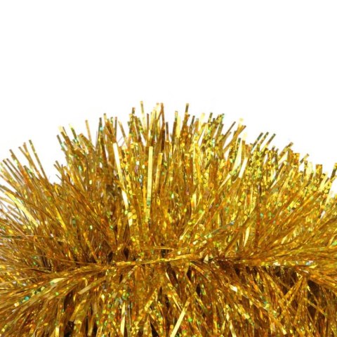 Złoty Łańcuch Choinkowy Fluorescencyjny fi 7 cm, 2 m - GOLIAT PIŁA POLSKA