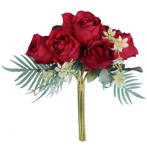 BUKIET 10 RÓŻ 30 CM KOLOR CZERWONY BUKIET 10 RÓŻ 30 CM KOLOR CZERWONY
