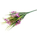 BUKIET 5 GAŁĄZEK Z KONWALIAMI 30 CM KOLOR RÓŻOWY