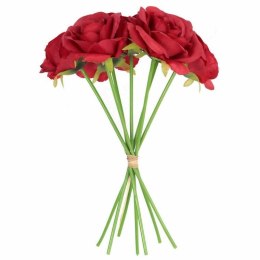BUKIET 7 RÓŻ 37 CM KOLOR CZERWONY