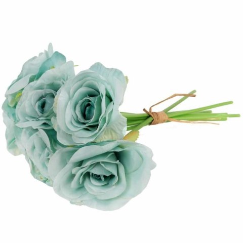BUKIET 7 RÓŻ 37 CM KOLOR TURKUSOWY BUKIET 7 RÓŻ 37 CM KOLOR TURKUSOWY