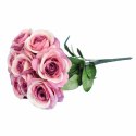 BUKIET 9 RÓŻ 44 CM KOLOR FIOLETOWY