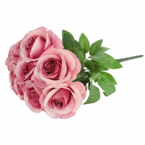 BUKIET 9 RÓŻ 44 CM KOLOR RÓŻOWY