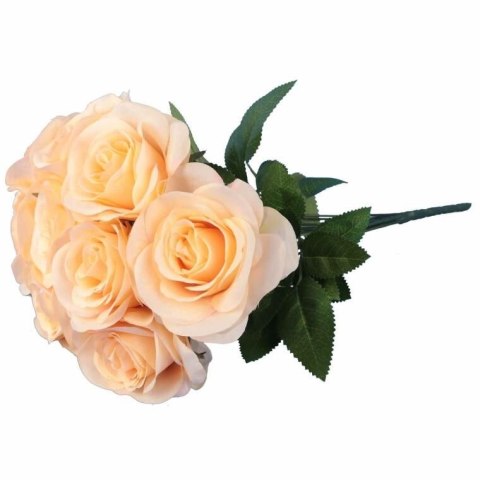 BUKIET 9 RÓŻ 44 CM KOLOR ŻÓŁTY