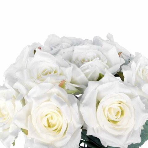 BUKIET 9 RÓŻ 48 CM KOLOR BIALY