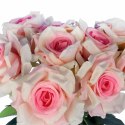 BUKIET 9 RÓŻ 48 CM KOLOR RÓŻOWY