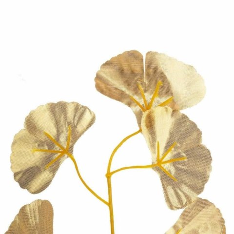 GAŁĄZKA LIŚCI OZDOBNYCH 58 CM KOLOR SREBRNY