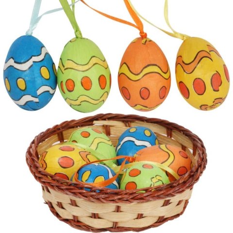 JAJKA W KOSZYCZKU 6 SZT 4 CM/1