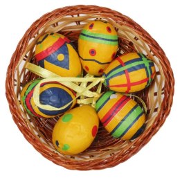 JAJKA W KOSZYCZKU 6 SZT 4 CM/2