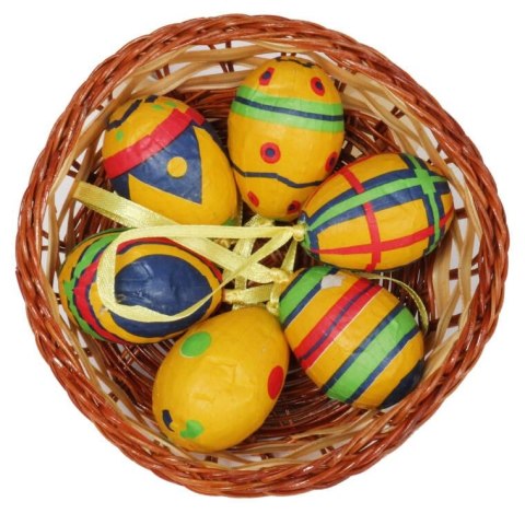 JAJKA W KOSZYCZKU 6 SZT 4 CM/2
