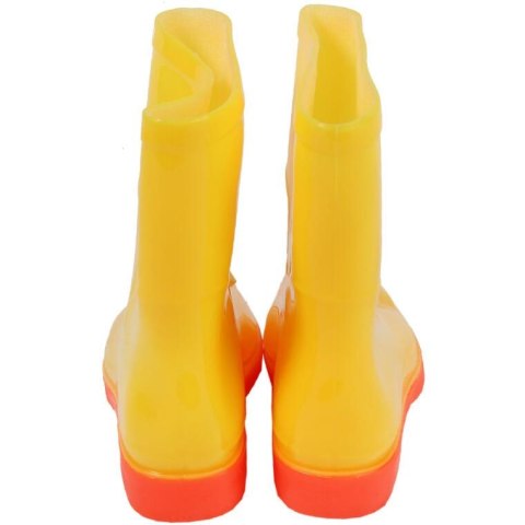 KALOSZE GUMOWCE GUMIAKI na deszcz dla dziewczynki i chłopca rozmiar 29/30 ŻÓŁTE