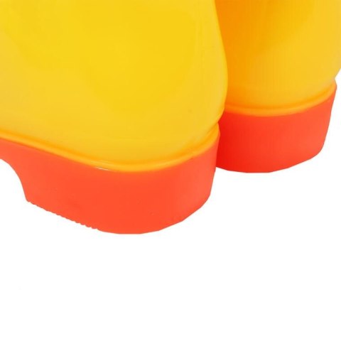 KALOSZE GUMOWCE GUMIAKI na deszcz dla dziewczynki i chłopca rozmiar 29/30 ŻÓŁTE