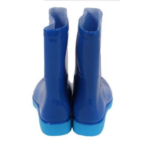 KALOSZE GUMOWCE GUMIAKI na deszcz dla dziewczynki i chłopca rozmiar 32/33 NIEBIESKIE