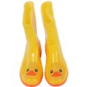 KALOSZE GUMOWCE GUMIAKI na deszcz dla dziewczynki i chłopca rozmiar 32/33 ŻÓŁTE