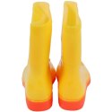 KALOSZE GUMOWCE GUMIAKI na deszcz dla dziewczynki i chłopca rozmiar 32/33 ŻÓŁTE