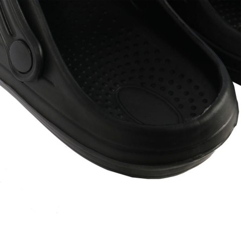 MĘSKIE KLAPKI ogrodowe/basenowe buty LEKKIE chodaki PIANKOWE CZARNE 41