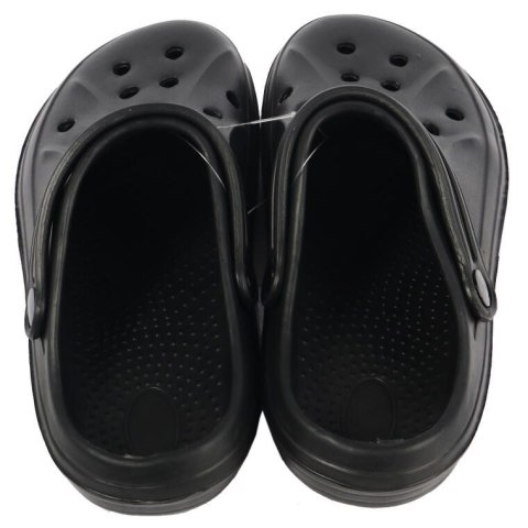 MĘSKIE KLAPKI ogrodowe/basenowe buty LEKKIE chodaki PIANKOWE CZARNE 44