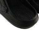 MĘSKIE KLAPKI ogrodowe/basenowe buty LEKKIE chodaki PIANKOWE CZARNE 44