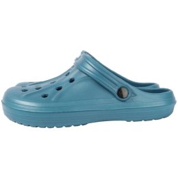 MĘSKIE KLAPKI ogrodowe/basenowe buty LEKKIE chodaki PIANKOWE NIEBIESKIE 41